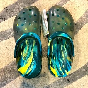 ⭐️Translucent Marbled Croc w8/m6⭐️